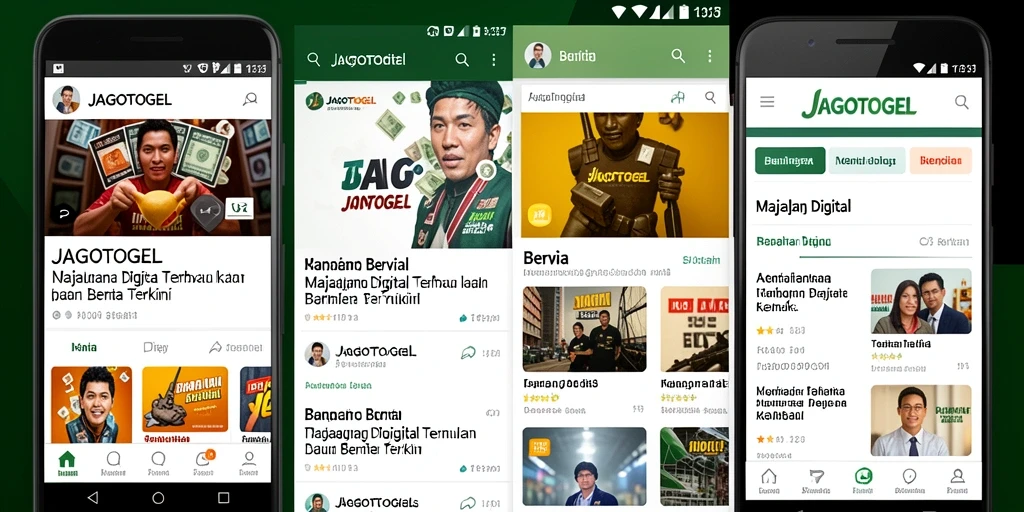 Tampilan antarmuka JAGOTOGEL yang modern dan user-friendly.