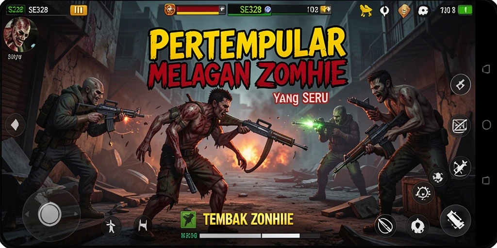 Antarmuka permainan SE328 yang menarik dan penuh aksi.