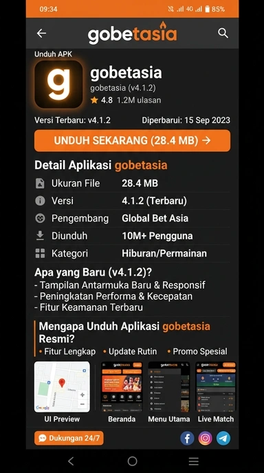 Unduh dan Instal APK Gobetasia untuk Android